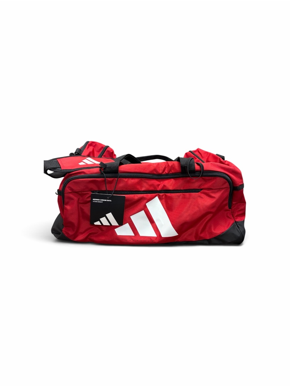 adidas Red and Black Training Duffel Bag